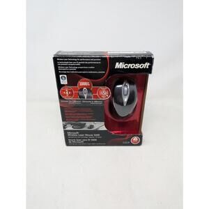 Microsoft Wireless Laser Mouse 5000 - Metallic Black